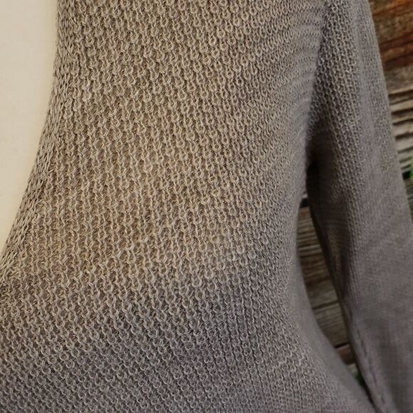 Miami open front Long Sleeve sweater Shirt - Picture 2 of 7